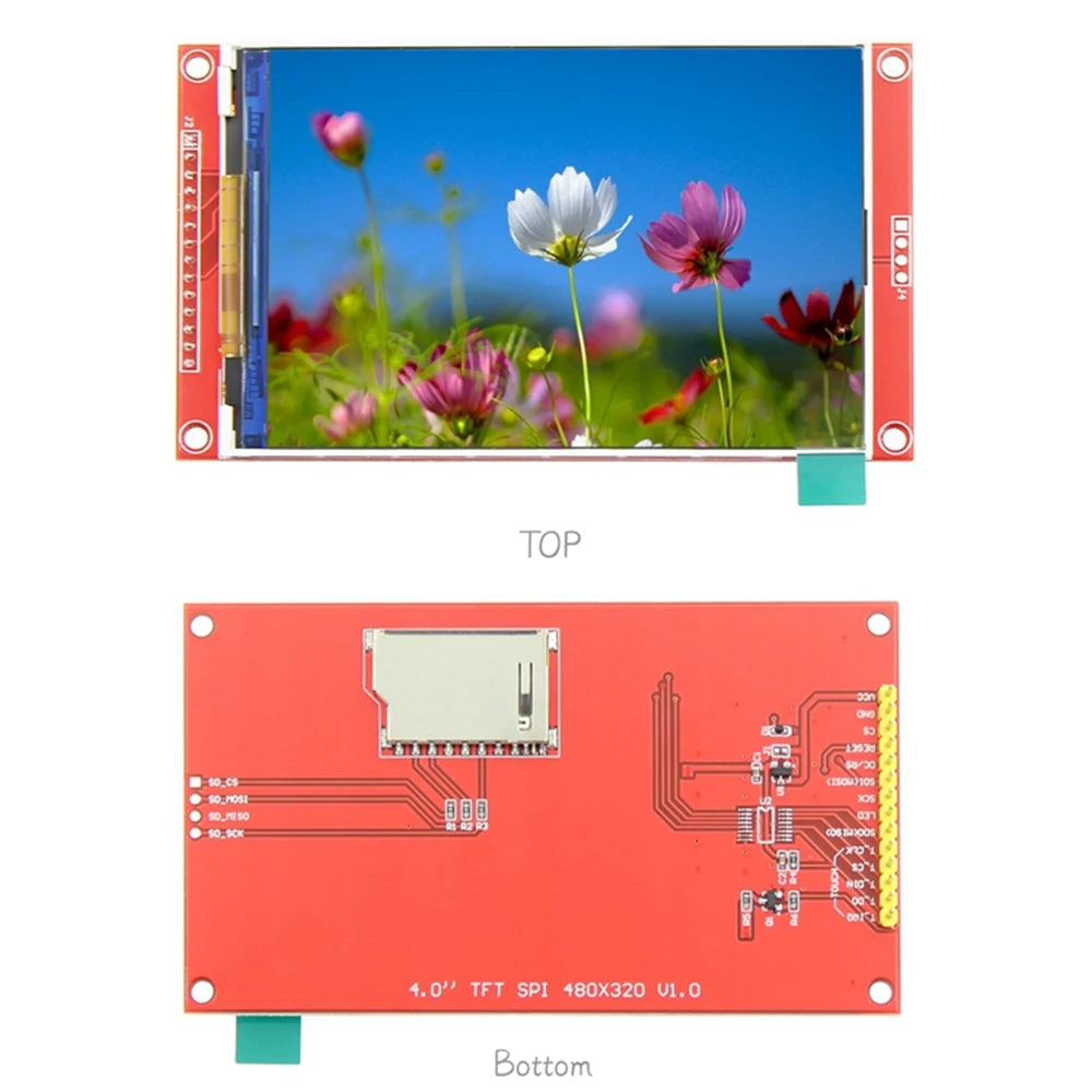 2.2 /2.4/2.8/3.2/3.5/4.0 Inch SPI TFT LCD Touch Panel Serial Port Module,  ILI9341  240x320 Serial LED Display