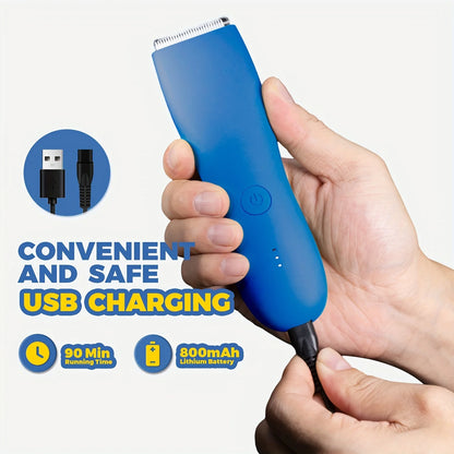 Professional Body Hair Trimmer, Groin&Body Manscape Trimmer For Men, Electric Ball Shaver Groomer, Pubic Grooming Clipper Male R