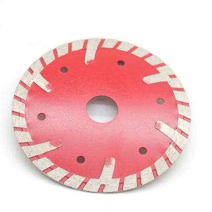1Pc, Diamond Dry Cutting Blade Disc, Porcelain Ceramic Tile, Turbo Thin Cutting, Marble Concrete Sandstone, 105 115 125mm