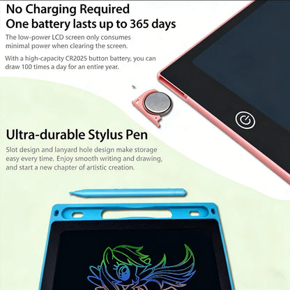 8.5-inch LCD drawing tablet Handwriting Pads Doodle Blackboard electronic drawing board educational toy gift  For 3-12Years kids