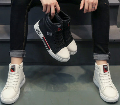 new  Breathable soft sole Men's Casual Sports Shoes Korean Fashion Student jogging shoes youth board shoes