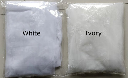 Wedding Veil Lace Edge Long Luxurious Bridal Veil, Applique Sequins White/Ivory Veil With Comb, Cathedral One-Layer 3M/4M/5M