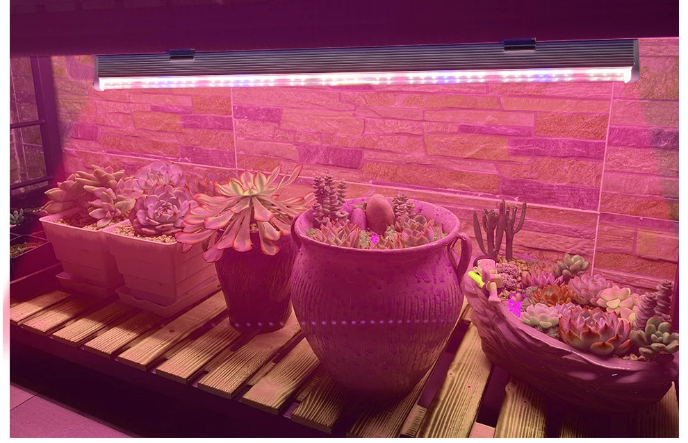 Full Spectrum LED Growth Tube 4000K/Purple/Sunlight Plant Lamp Greenhouse Hydroponic Flower Growth Lamp