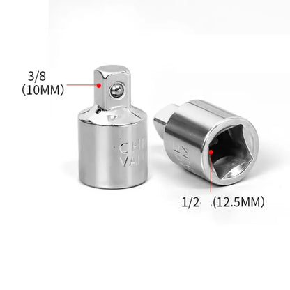 1 Pcs 1/4 3/8 1/2 Ratchet Wrench Socket Adapter Converter Drive Reducer Air Impact Wrench Adapter Repair Hand Tools