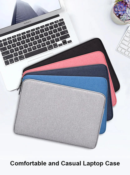 Waterproof Laptop Bag Sleeve, Tablet Cover, 11 12 13 14 15 15.6 Inch For MacBook Air Pro Xiaomi Dell Acer, Notebook Computer Case