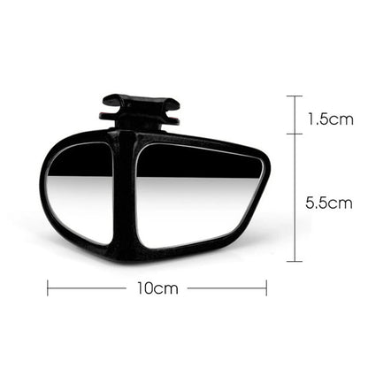 2Pcs, Car Rearview Mirrors, 360° Blind Spot Mirror, Adjustable Rotatable Convex Wide-angle Clear Rearview Safety Mirror Accessories