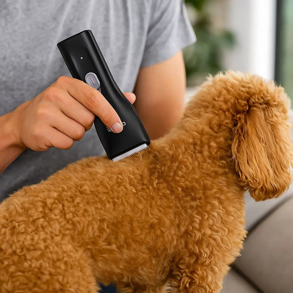 Professional Pet Electric Hair Clippers Waterproof USB Charging Dog Hair Clipper Silent Cat Grooming Clippers for Cats and Dogs