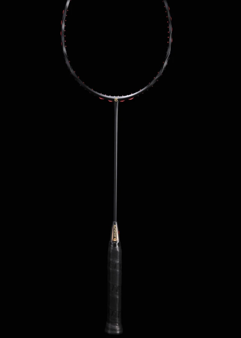 MH-V5 5U 75g Wave Legal Original Max 38lbs 100% Full Carbon Fiber Torsion Frame Badminton Racket, Novice Professional, ALPSPORT