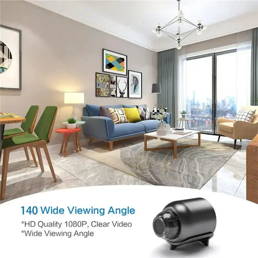 Nanny Camera, HD Security Wireless Video Motion Detection Ultra-small Night Vision Baby Nanny Camera, Smart Home Cam