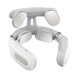 4 Head Electric Back Massage Instrument USB Rechargeable Spine Protection Massager Vibration Massage Instrument for Home Office