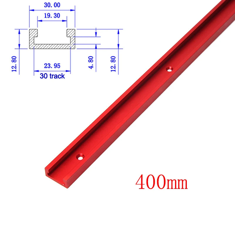 Aluminium Alloy T-tracks Slot Miter Track And Miter Bar Slider Table Saw Miter Gauge Rod Woodworking Tool Durable In Use