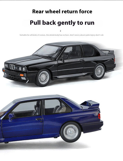 1:24 M3 E30 IM Alloy Miniature Car, Diecast Metal Model Collection Hobbies, Birthday Present With Friend Decoration Classic Car GT