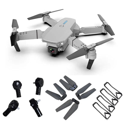 4 Pcs Plastic RC Drone Propeller Blade Universal Easy Install Crash Guard Cover RC Quadcopter Parts Plastic for E88 E88Pro