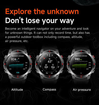 New Professional GPS Sports Smart Watch, Outdoor RIDE Run GPS track Swim Watchs Compass Altimeter, 3ATM Sports Bracelets, men, ladies