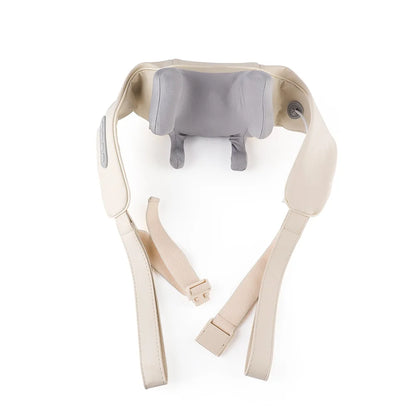Foreverlily 26W Brushless Motor Neck and Shoulder Massager, Wireless Shoulder and Back Kneading Massage Shawl, Neck Masajeador
