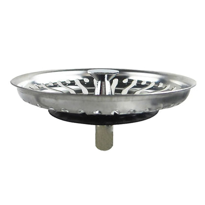 Kitchen 84mm Sink Strainer Replacement Plug Stainless Steel Drain Waste Stopper Sealing Umbrella For Drain Device Cover Plug