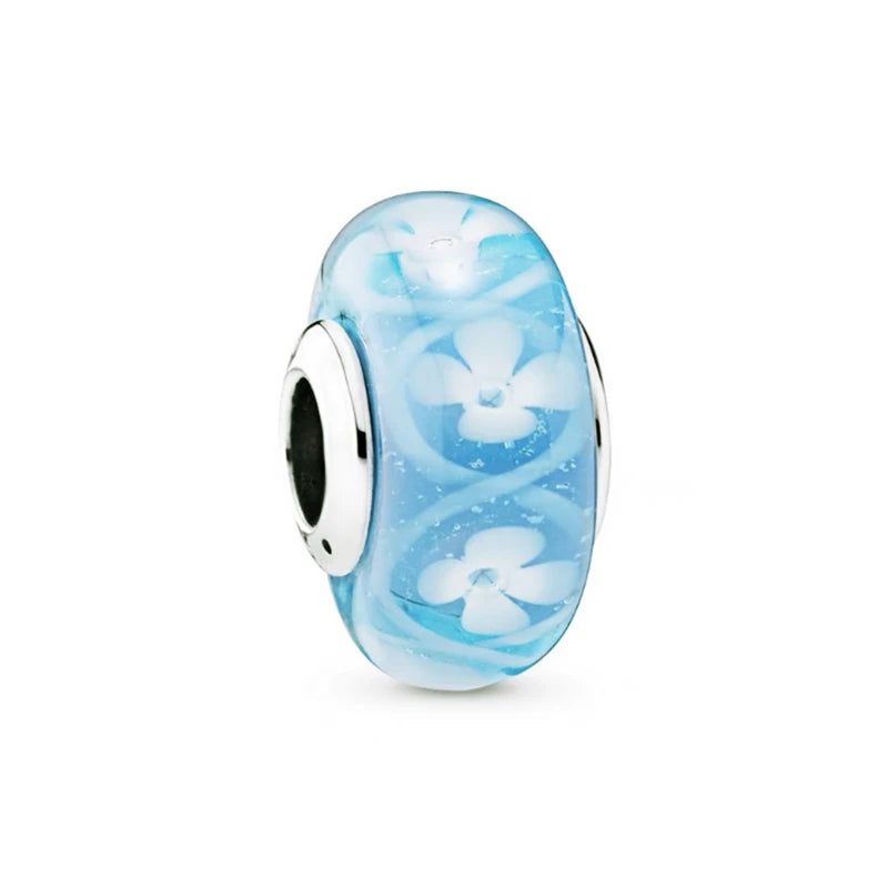 Hot New Color Murano Glass Series Charm Beads Fit Original European Silver Bracelet Necklace DIY Women Fashion Jewelry Gift 2026