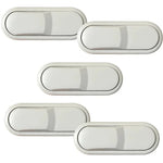 3/5/10Pcs Children's Drawer Safety Latch Cabinet Door Protection Baby Anti-Pinch Hand Invisible Lock Opposite Door Wardrobe Lock