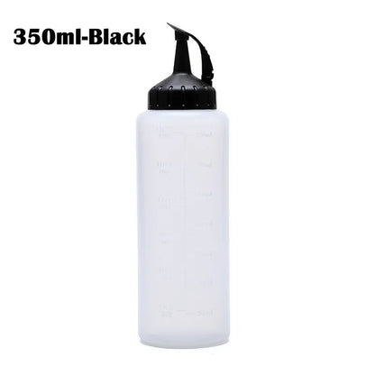 175ML/350ML Large Squeeze Bottle Condiment Bottles with Nozzles Ketchup BBQ Sauces Oil Bottle Dispenser Squeeze Sauce Bottles