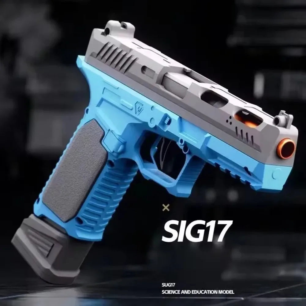 Shell Ejection 2011 Pistol Decompression Toy Gun Outdoor Shooting Game Empty Hanging USP Continuous Firing Soft Bullet Launcher