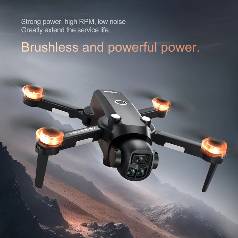 2026 V156 MAX Drone 8K HD 5G WIFI GPS Screen RC Dual Camera Intelligent Obstacle Avoidance Brushless Power Toys Drone Gift 2026