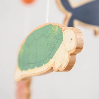 Newborn Baby Rattles Toys, 0-12 Months Soft Felt Whale Bed Bell Infant Mobile Crib Hanging Musical Carousel Toy, Boys Girls Gift