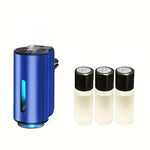 Car air freshener, three-intensity adjustable, car aroma diffuser, portable freshener perfume fragrance