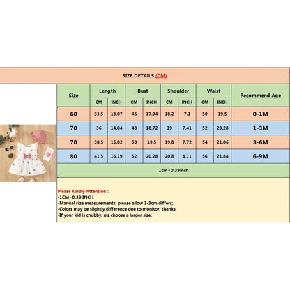 2Pcs, Dress Clothes Set, Newborn Baby Girl Love Print Sleeveless Dress With Hat Summer Fashion Cute Wear for Infant Girl 0-9Months