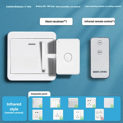 Wireless Remote Control Turn Off/On Tool Automatic Button Pusher for Lights and Other Devices