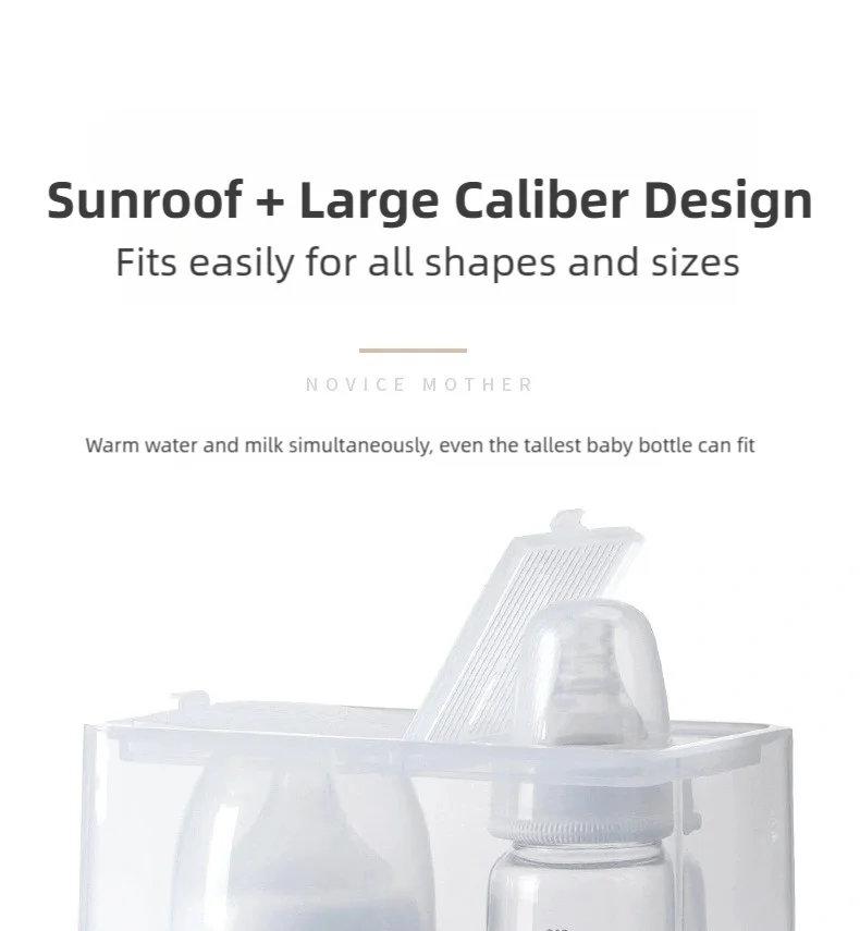 TINSOL Smart Milk Warmer Baby Bottle Thermos Multi-functional Quick Baby Products Breastmilk Warmer Bottle Sterilizer