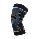 Knee Pads: Four-Sided Knitted, High Elasticity, Double Silicone Anti-Slip, Muscle Strain Protection, Strong Knee Support for Men and Women