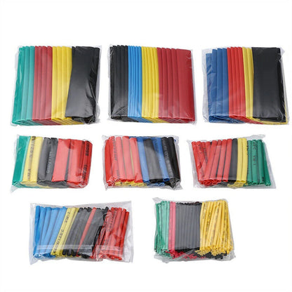 164/328/530/560/580/800PCS Heat Shrink Tubing 2:1 Electrical Wire Cable Wrap Assortment Electric Insulation Heat Shrink Tube Kit