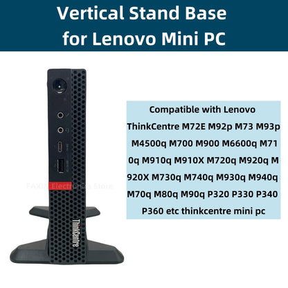 Para la base del soporte vertical Lenovo ThinkCentre M93p M4500q M700 M900 M6600q M710q M910q M910X M720q M920q M920X M730q M740q M930q