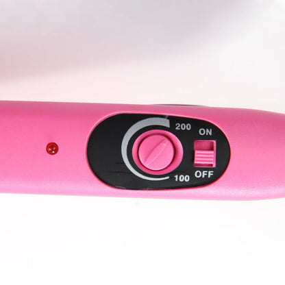 Herramienta profesional para extensiones de cabello Conector de cabello Fusión de hierro caliente Conector Temperatura ajustable Herramienta de fusión Enchufe UK/US/EU