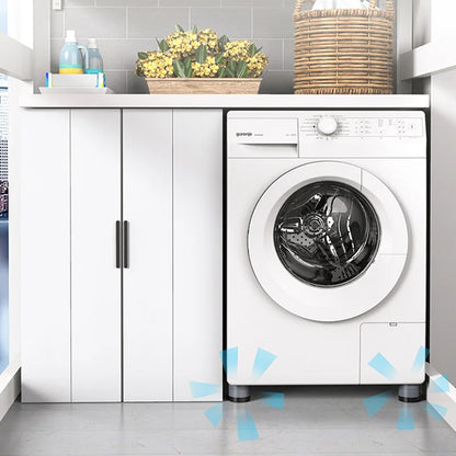 4Pcs Anti Vibration Pads Washing Machine Rubber Feet Legs Mat Anti-vibration Pad Universal Slipstop Silent Leg Base for Furnitur