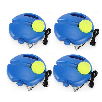 1 Set Tennis Trainer With Tennis Bounce Ball And Practice Ropes, Suitable For Indoor Outdoor Tennis Training