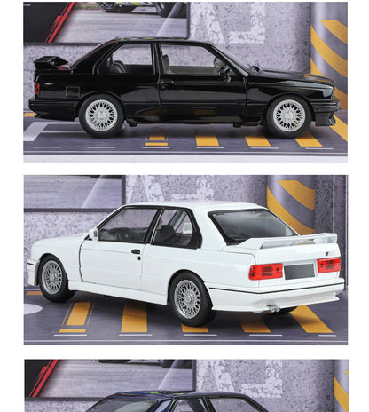 1:24 M3 E30 IM Alloy Miniature Car, Diecast Metal Model Collection Hobbies, Birthday Present With Friend Decoration Classic Car GT