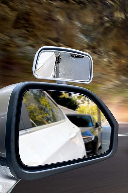 360 Degree Adjustable Wide Angle Side Rear Mirror Blind Spot Convex Mirrors for Car Reverse Parking Auxiliary Rear View Mirror