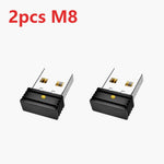 Mini Automatic Mouse Jiggler Mover Undetectable USB Automatic Move Cursor Plug and Play with ON/OFF Indicator Light for Computer