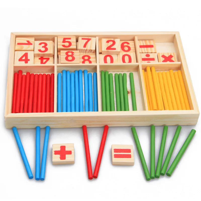 Juguetes Montessori de madera para niños, tablero ocupado, animales, matemáticas, pesca, números a juego, forma digital, juguetes educativos para niños, regalos