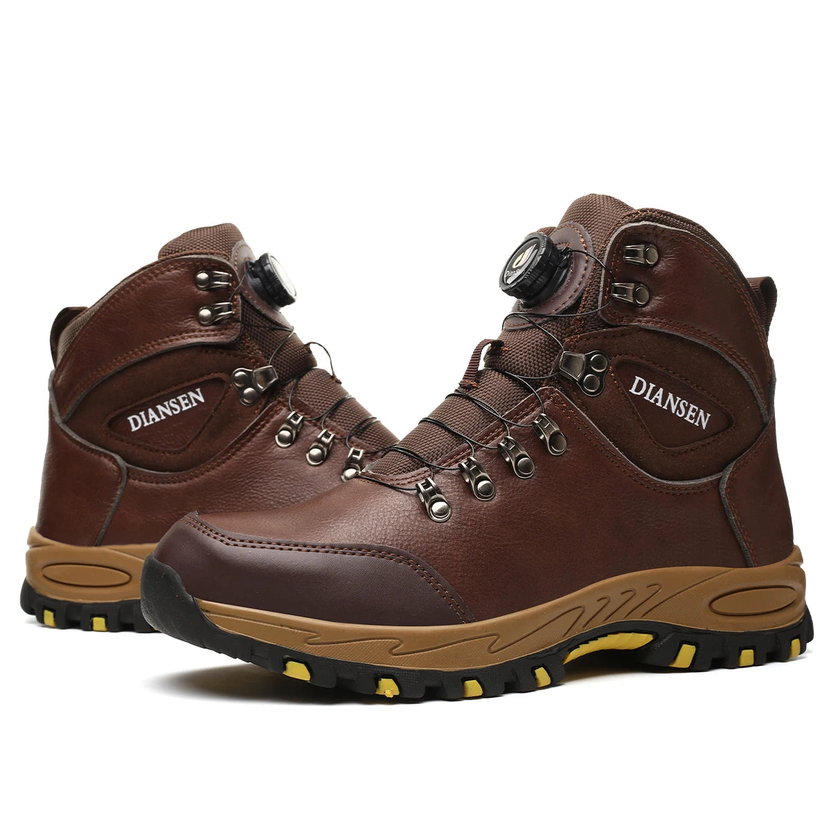 Rotating Button Safety Shoes, Men Work Sneakers, Indestructible Shoes, Puncture-Proof Protective Shoes, Work Boots, Tactical Boots