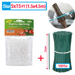 Garden Climbing Net Trellis Netting Heavy-Duty Plant Support Stand for Flowers Vegetable Vine Orchard Gardening Tools