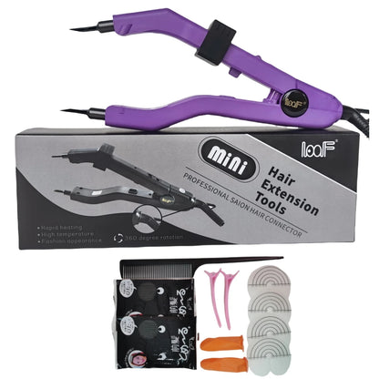 L609 A/B /C Adjustable Extension Tongs 1 Pcs Fusion Iron Hair Connectors Keratin Bonding Keratin Welding Machine Hair Salon Tool