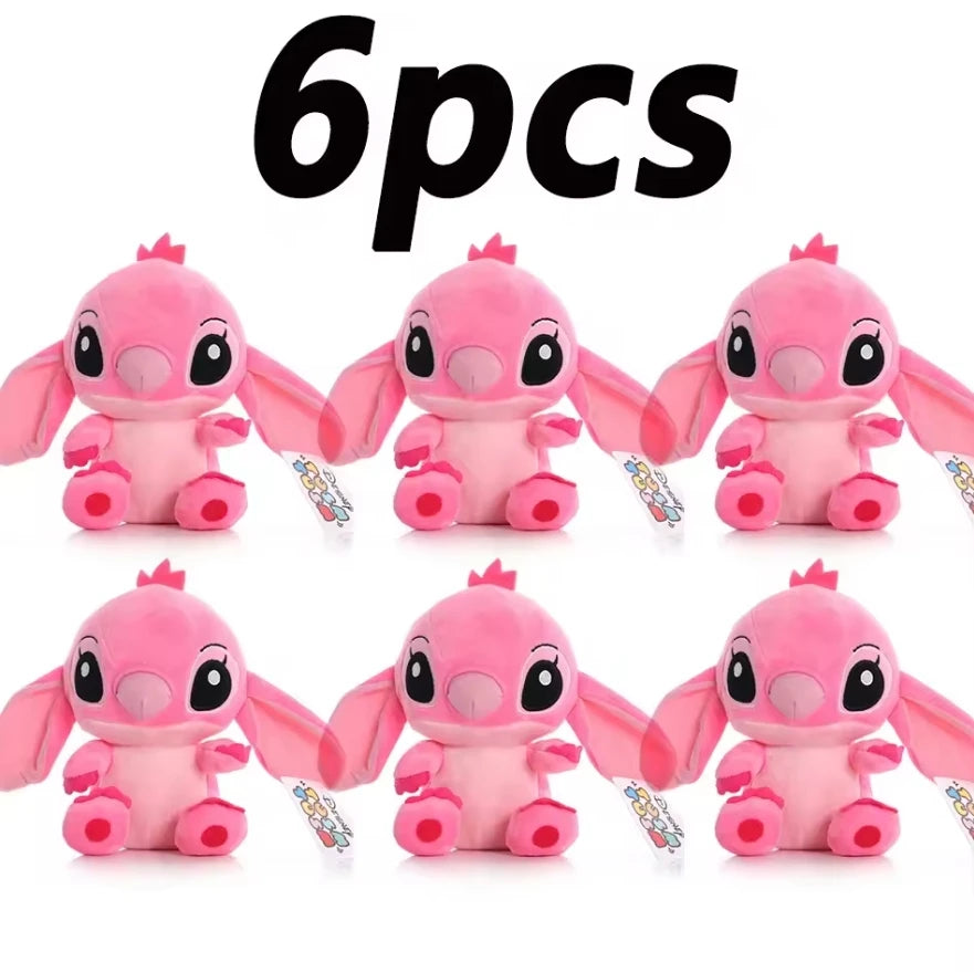 12cm 18cm 25cm Modelos de Peluches de Stitch Muñecos de Peluche de Dibujos Animados Juguetes de Peluche de Anime para Bebés Lindos Regalos de Cumpleaños para Niños