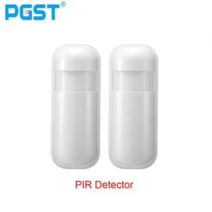 PGST intelligent alarm device, 433MHZ anti-robot terminal detector, smart life control, human body detector, smoke alarm