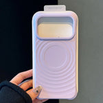 Shockproof Water Ripple Magnet Case For iPhone 17 Air 16 15 14 13 Pro Max Plus For Magsafe Candy Silicon Protective Velvet Funda