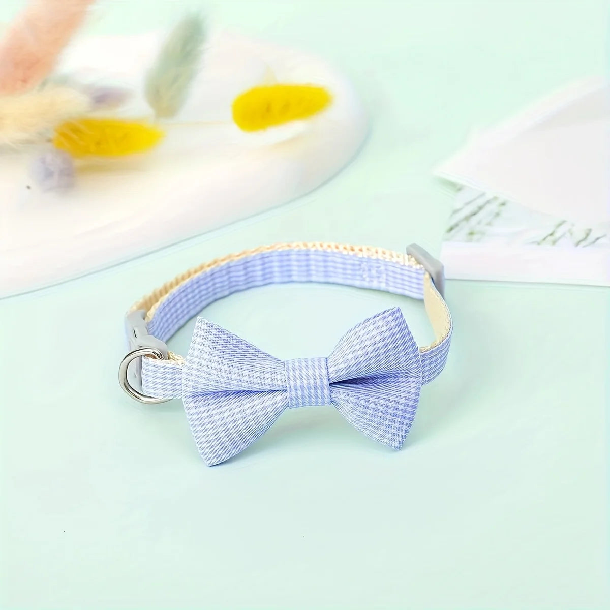 1 Piece, Adjustable Plaid Cat Collar Tie Knot, Perfect for Festive Dressing and Everyday Wear
