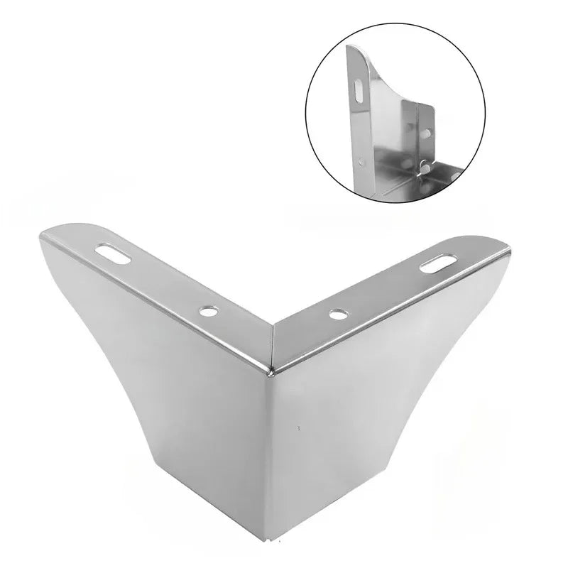 4Pcs, Pack Furniture Legs, Furniture Feet Metal, Sofa Legs Replacement, Coffee Table - Cupboard Cabinet - TV Stand Feet