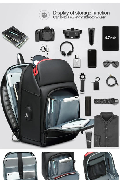 SWISS MILITARY Chest Bag Men's One Shoulder Crossbody Bag Large Capacity Outdoor Sports And Leisure Fashion Small Shoulder Bag