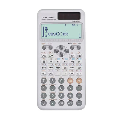 Scientific Calculators Math Calculator with 417 Functions 10+2 Digit Display Dual Power Supply Ideal for Teachers Students